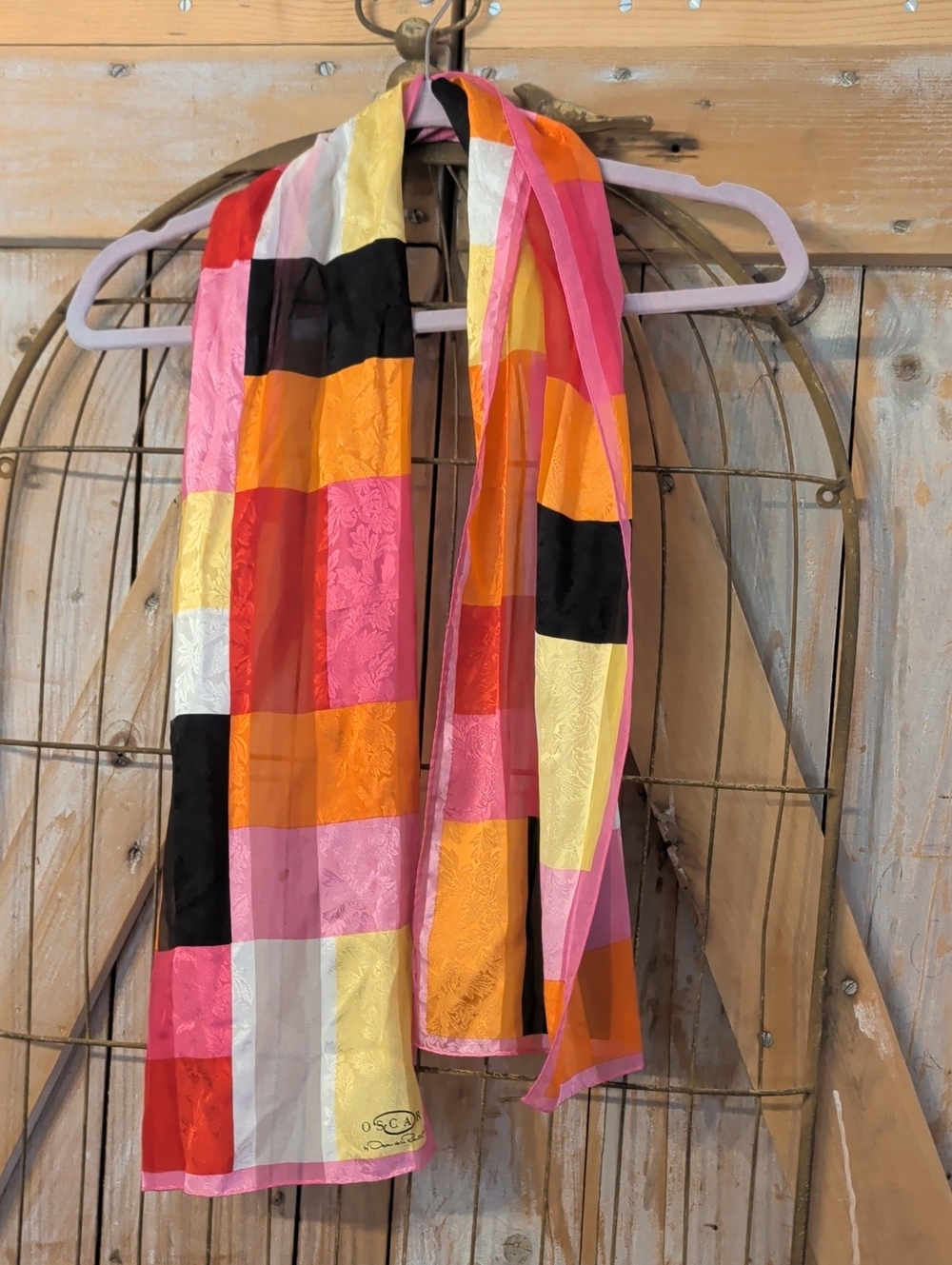 Oscar De La Renta Silk Scarf